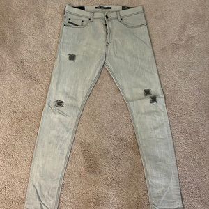 Diesel Tepphar slim distressed jeans 32L x 32W
